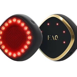 Hair growth device with laser and led